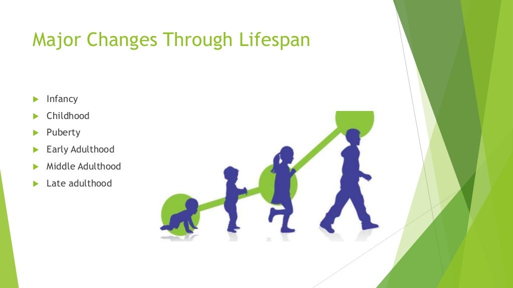 Changes through lifespan