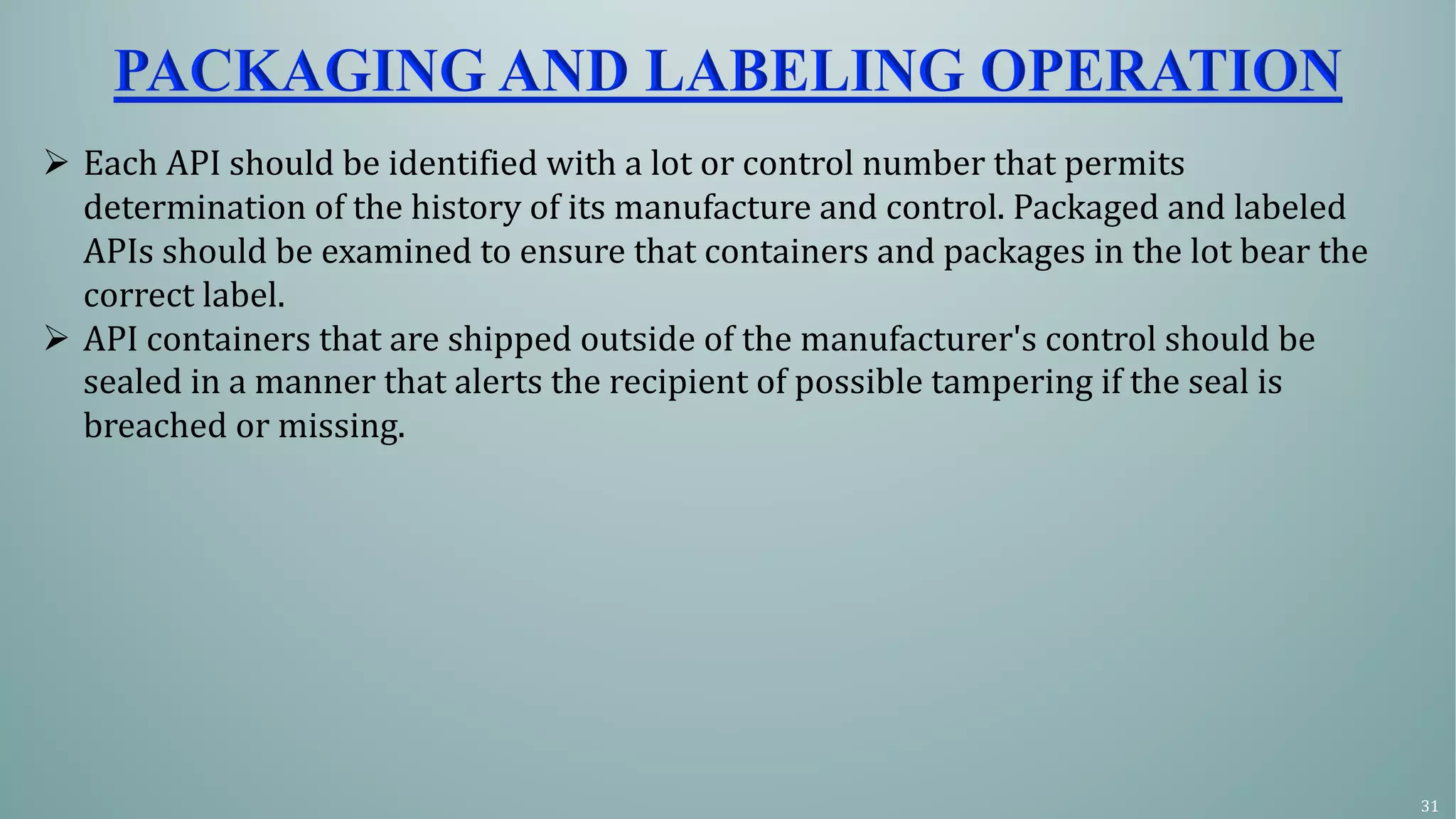 Changes to an approved NDA and ANDA Regulatory considerations for ... image.