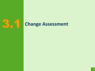 23
Change Assessment3.1
 
