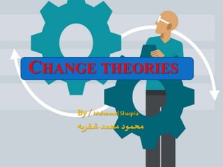 CHANGE THEORIES
By / MahmoudShaqria
‫شقريه‬‫محمد‬ ‫محمود‬
 