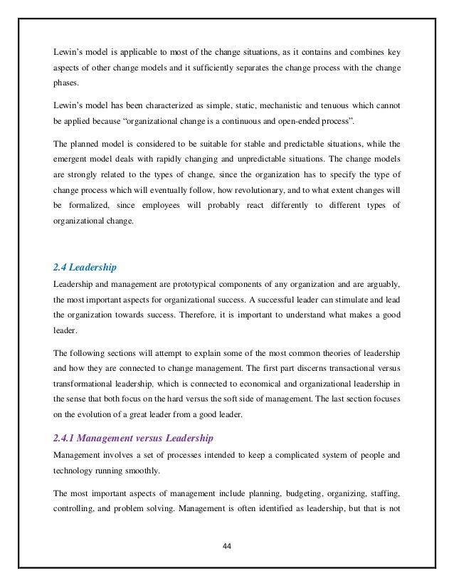 EdD in Organizational Change and Leadership | USC Online change dissertation organizational