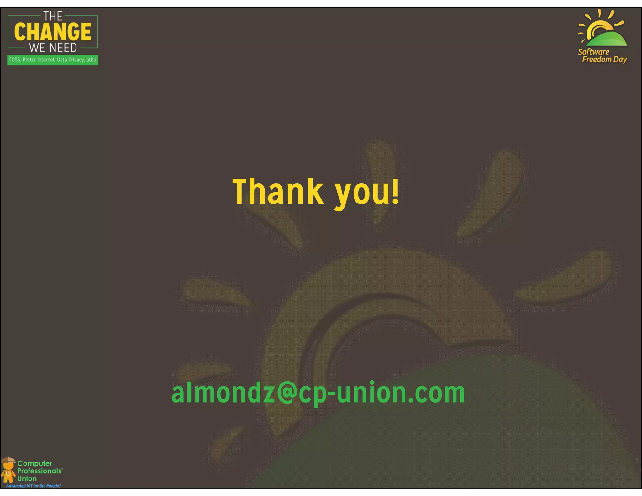 Thank you!
almondz@cp-union.com