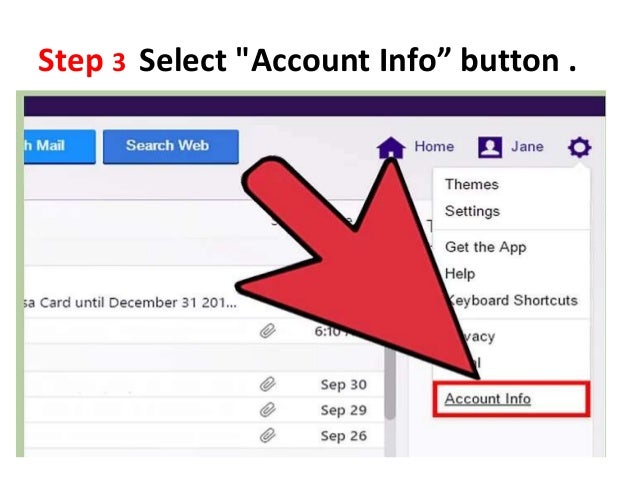 how to change your yahoo picture