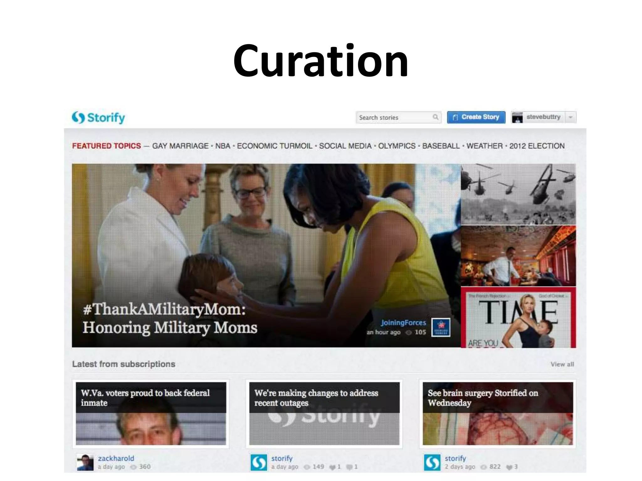 Curation
 