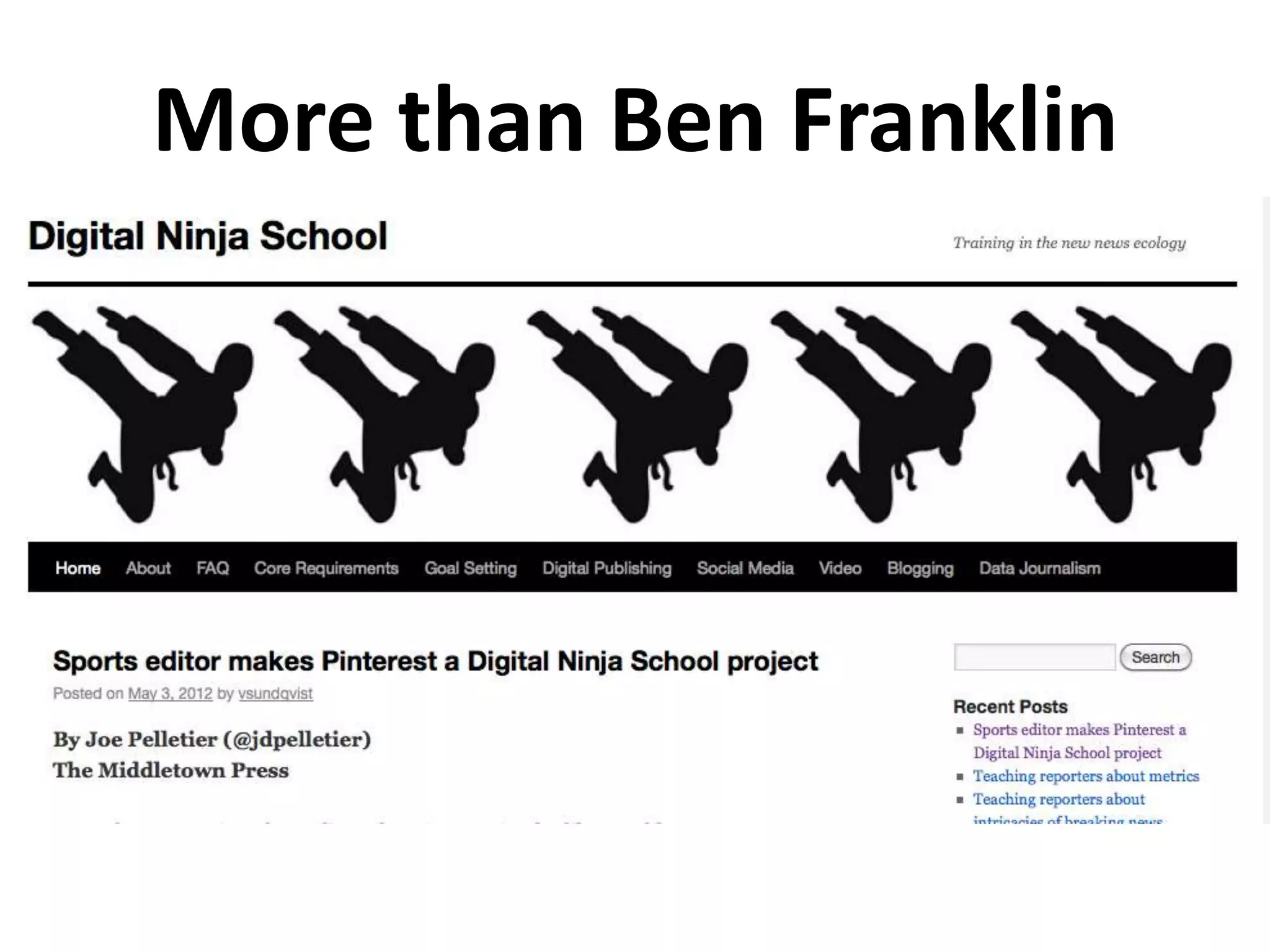 More than Ben Franklin
 