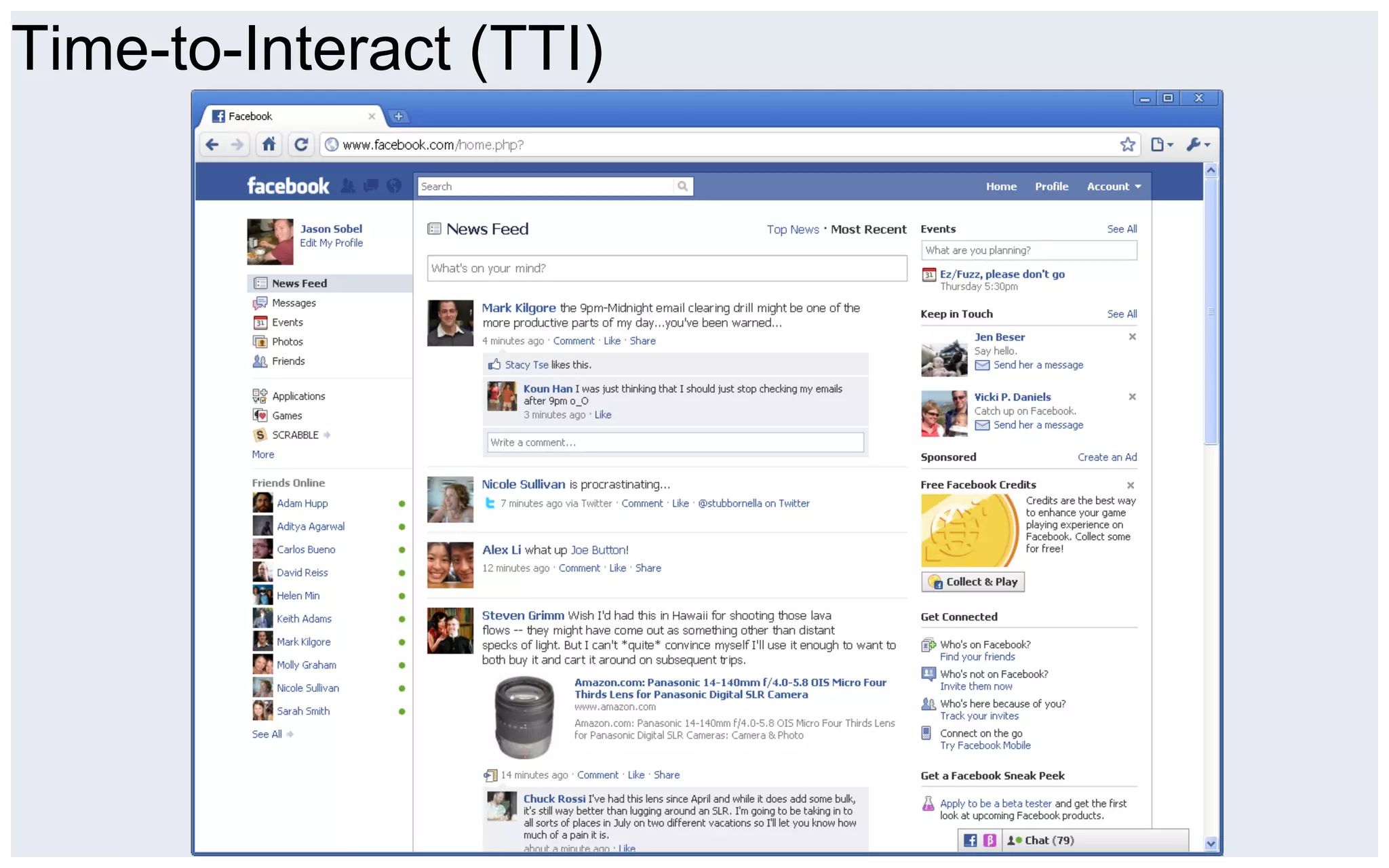 Time-to-Interact (TTI)
 