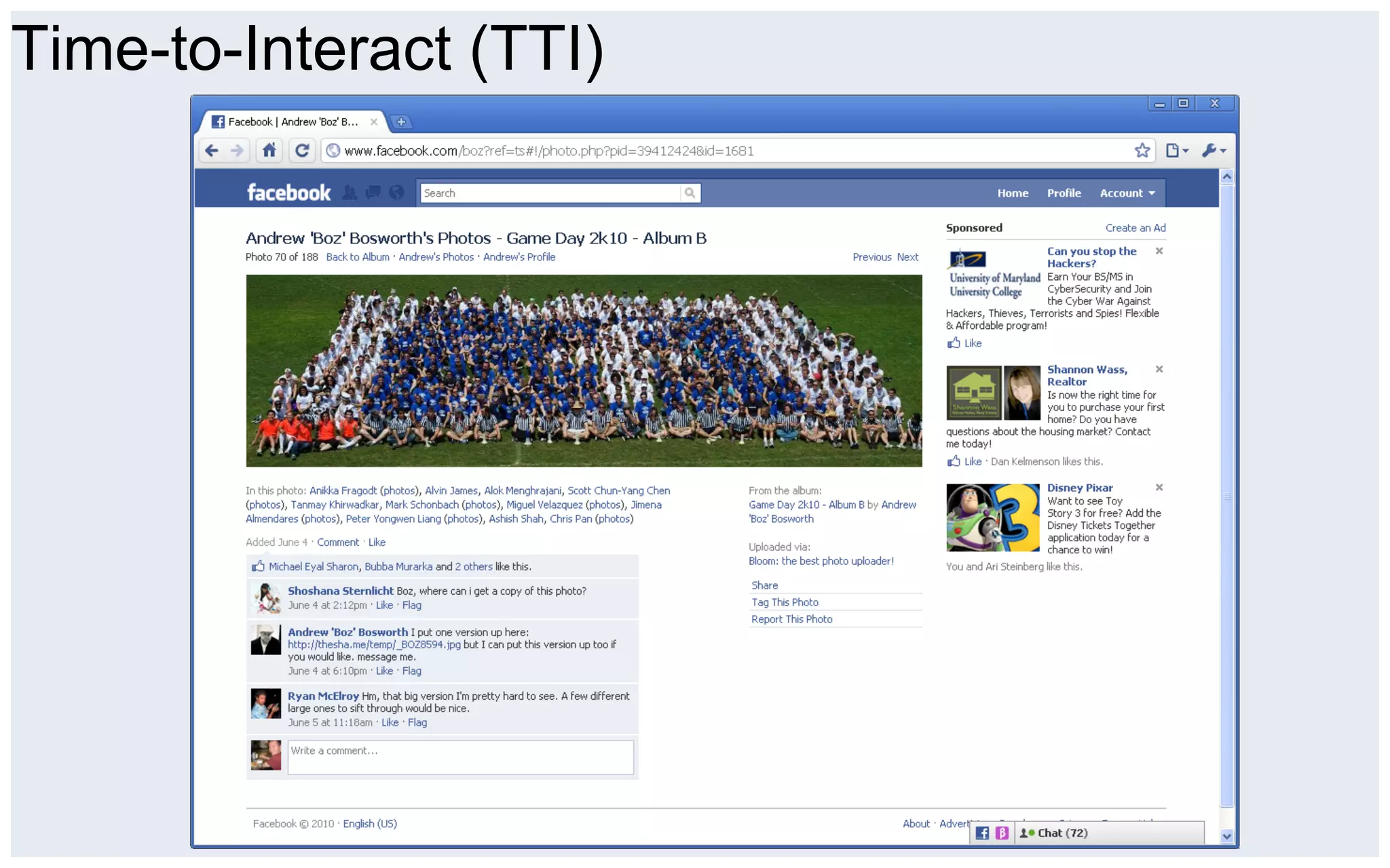 Time-to-Interact (TTI)
 