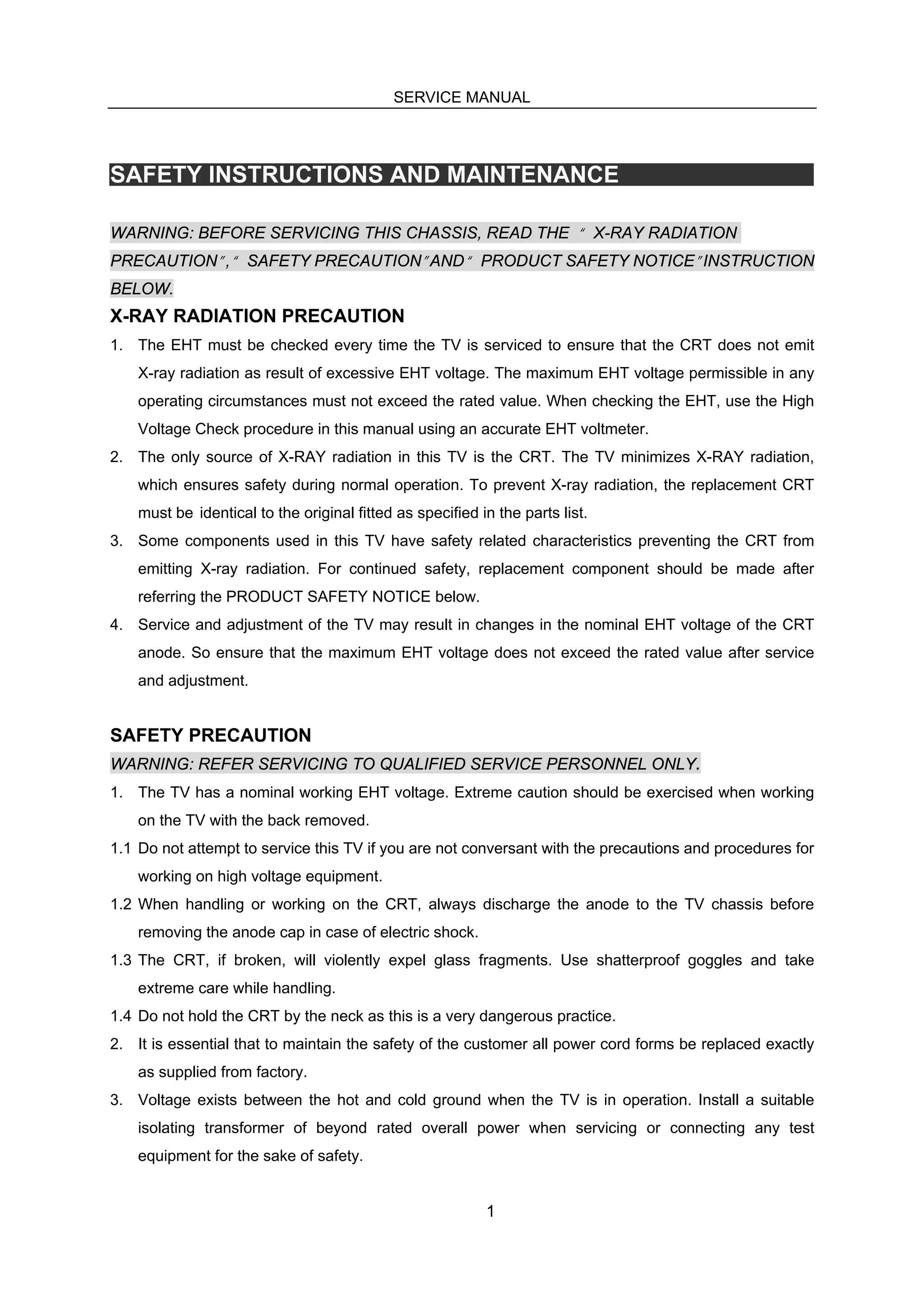 Changhong chasis eta-5 | PDF