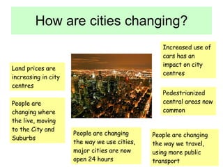 Changing City And Town Centres 1 | PPT