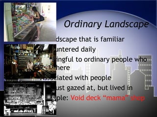 Changing Landscape Tutorial 1 | PPT | Geography | Science