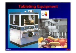 Tableting Simulation Tableting & Scale up | PDF