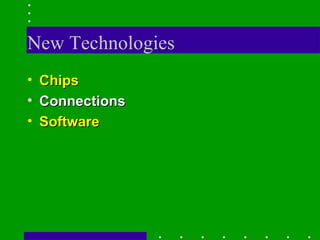 New Technologies Chips Connections Software 