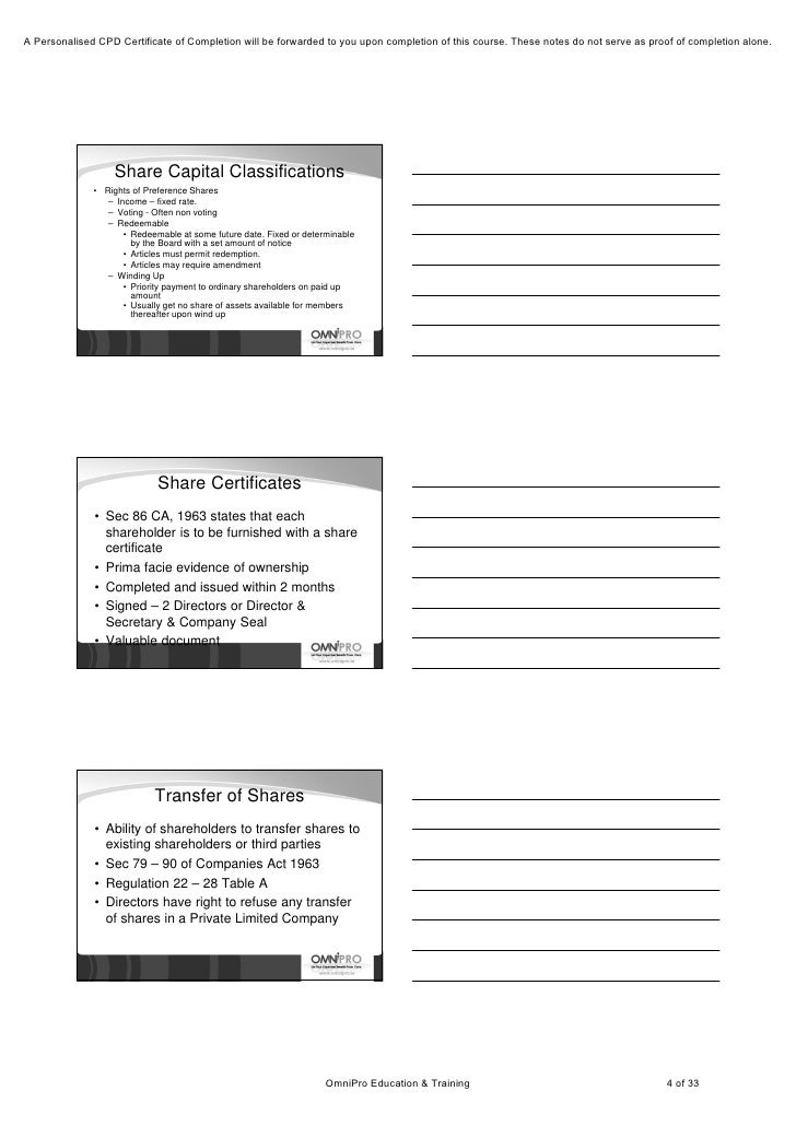 how to get share certificate