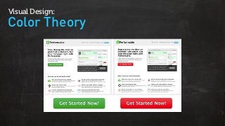 Color Theory
Visual Design:
 