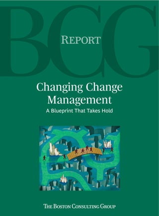 Changing Change
Management
A Blueprint That Takes Hold
R
 