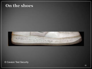 © Caveon Test Security
                         22
 