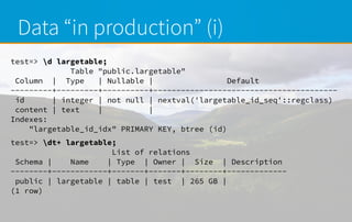 Changing your huge table's data types in production Slide 12