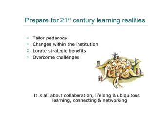 Prepare for 21 st  century learning realities ,[object Object],[object Object],[object Object],[object Object],[object Object]