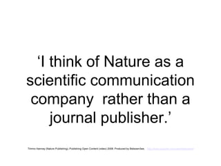Massification of universities fuels journal growth; 