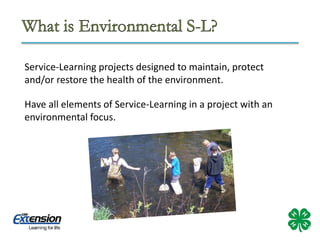 Changing Lives through Service Learning/Environmental Service Learning ...