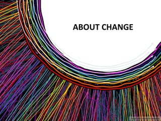 ABOUT CHANGE
Image credit: NLShop/Shutterstock
 