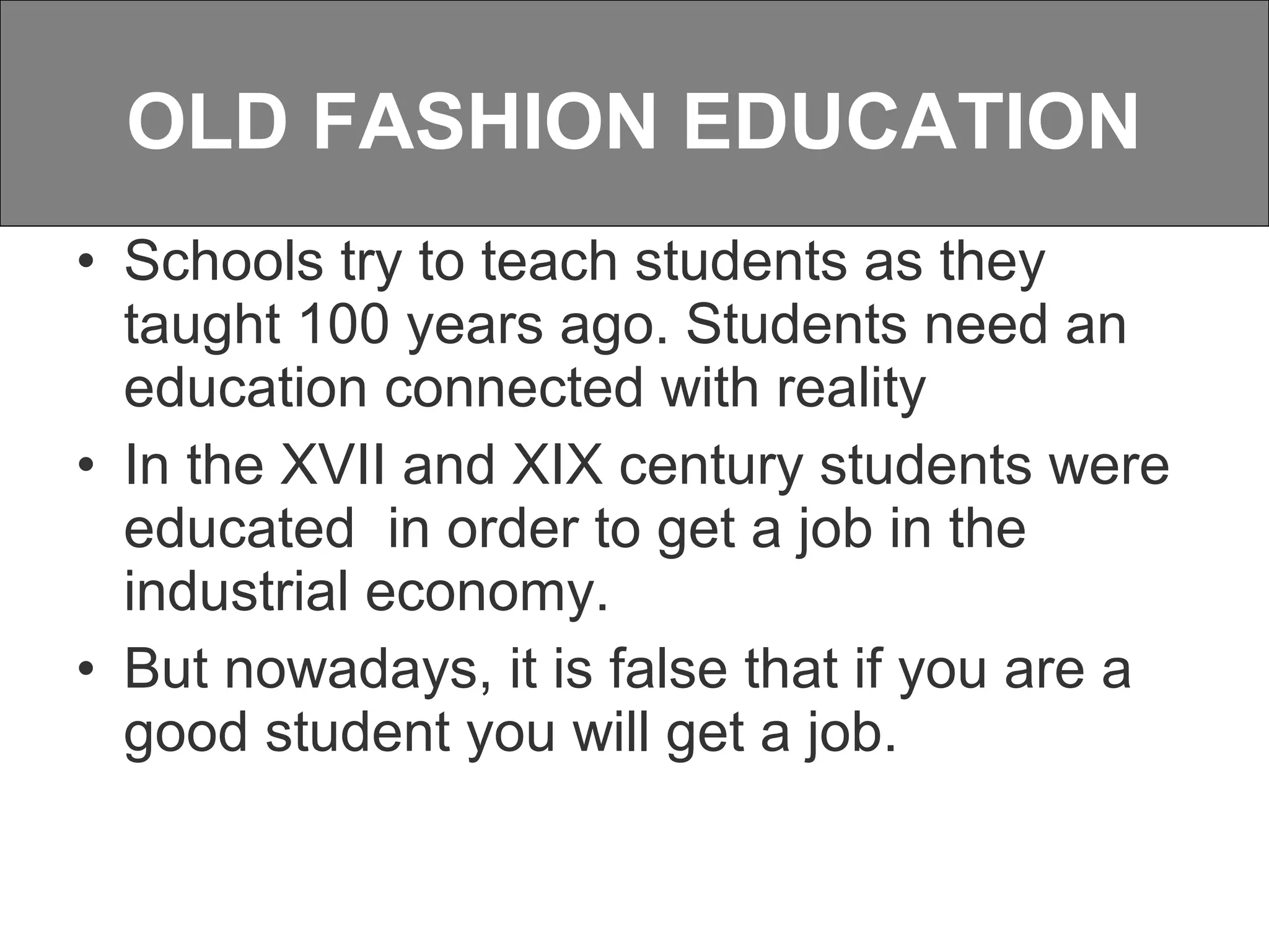 Changing paradigms sir ken robinson | PPT