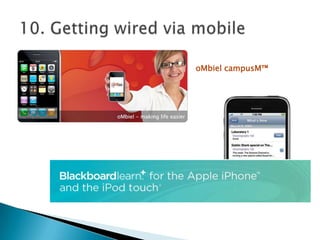 7. Creating a dialogue and communicating to studentsStudent blogs and public comment postsNorthumbria UniversityUniversity of Texas