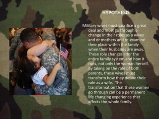 Changing Roles Of Military Wives Final | PPTX