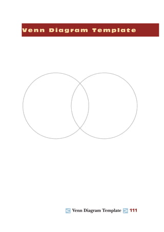 U Venn Diagram Template T 111
V e n n D i a g r a m T e m p l a t e
 
