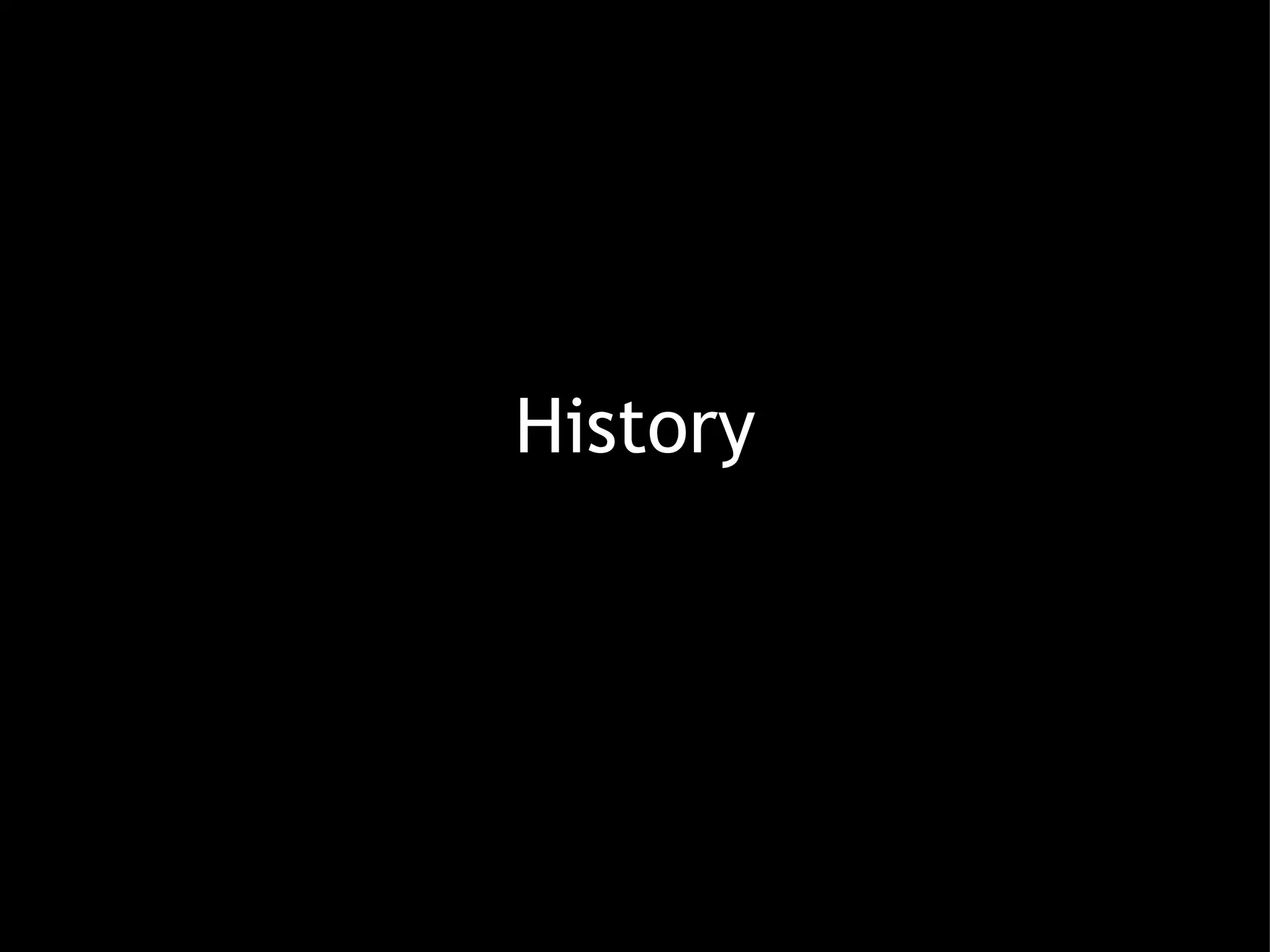 History 