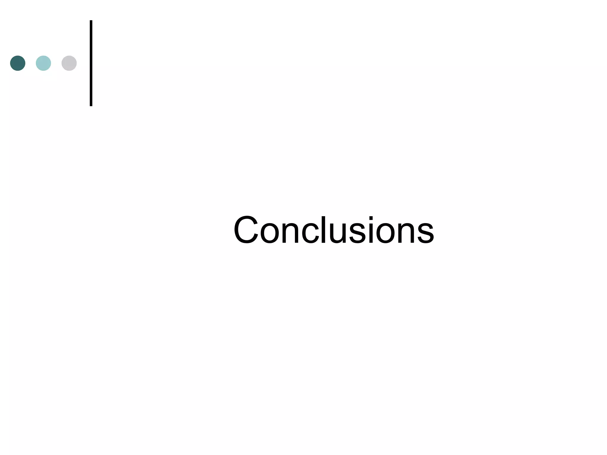 Conclusions
