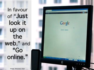 Changing the Conversation