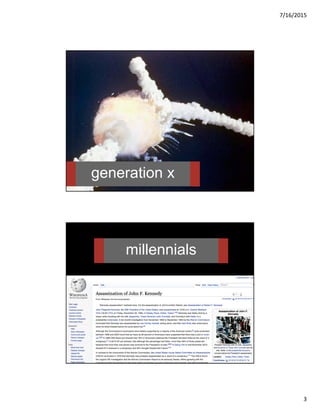7/16/2015
3
generation x
millennials
 