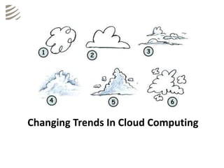 Changing Trends In Cloud Computing
 