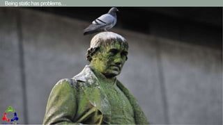 14
Being static has problems…
 