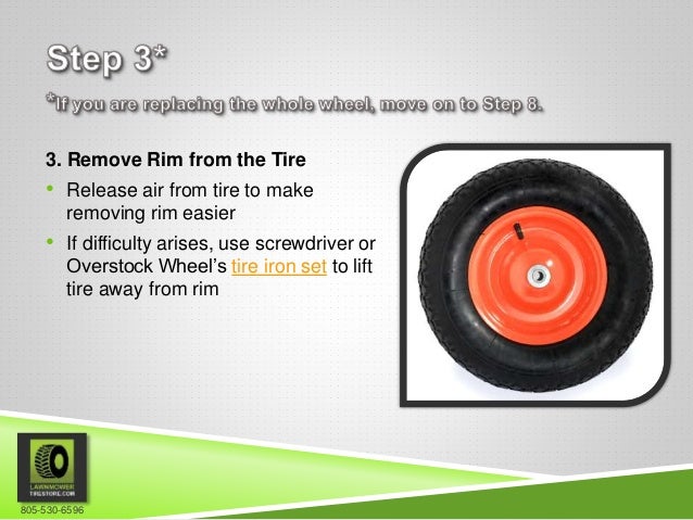 Changing Wheelbarrow Tires