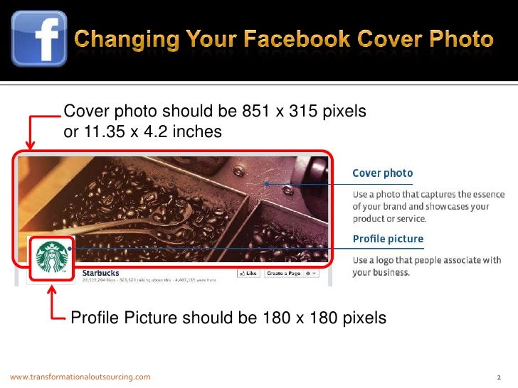 Changing your facebook cover photo