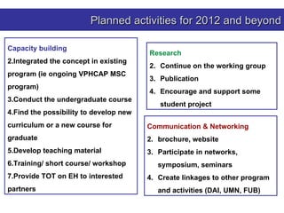 EcoHealth-OneHealth Resource Centre Chiang Mai University