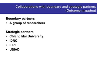 EcoHealth-OneHealth Resource Centre Chiang Mai University