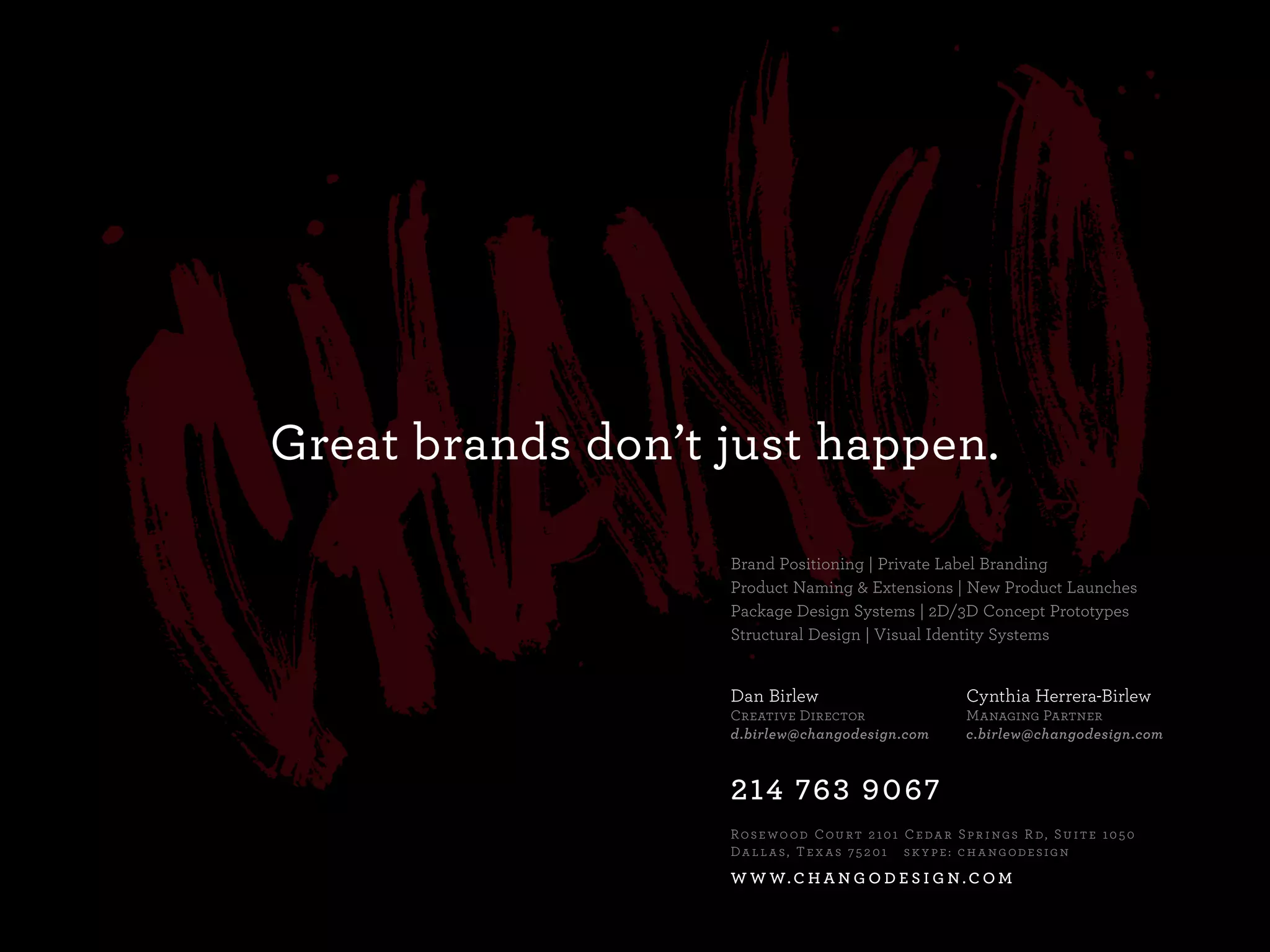 Chango Design - The Art of Story Telling | PDF