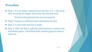 CHAN JOHN PERIO.pptx periodontal flap ppt | PPTX
