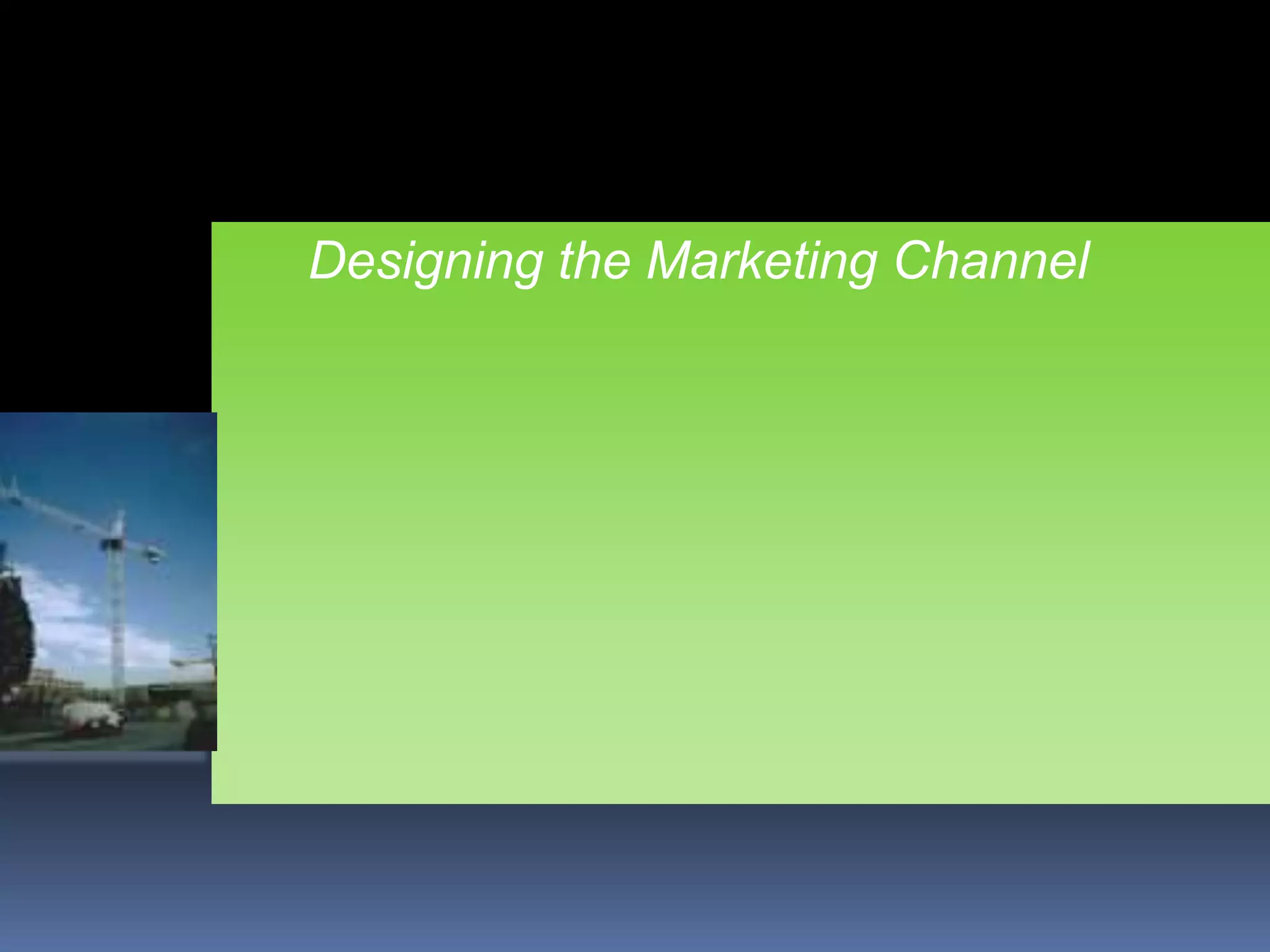 Tasks in Physical Distribution ManagementPhysical distribution refers to the actual physical flow of products