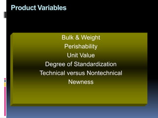 Shortened and more flexible and reliable production and delivery schedules