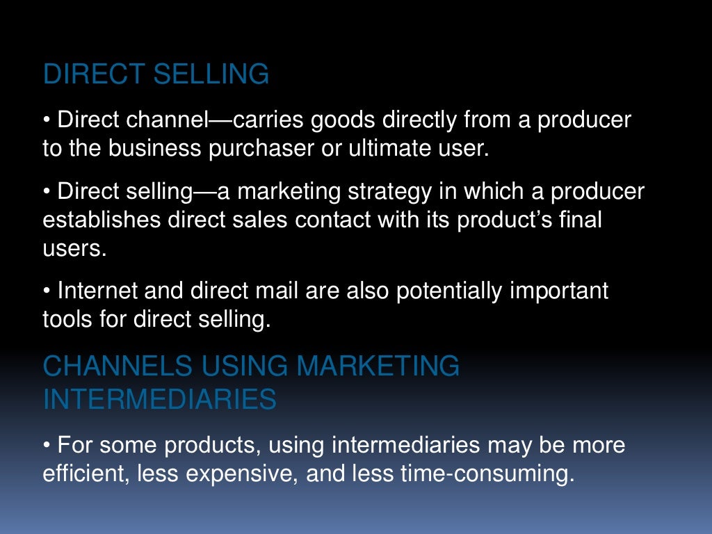 What Is Distribution Channel Definition And Meaning
