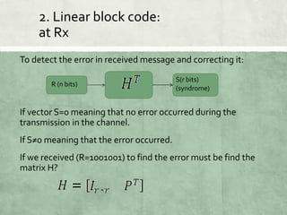 Channel-coding-BAN-Khalid. Communication | PPT