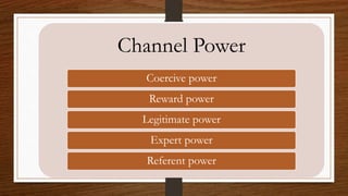 Channel Management Decisions | PPTX