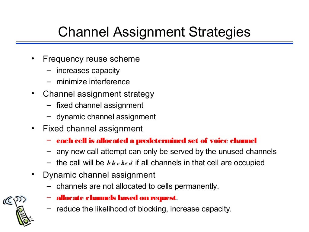 what is channel assignment strategies