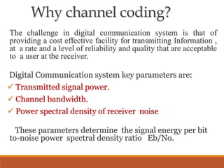 Channel Coding .pptx | Programming Languages | Computing