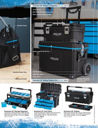 Channellock rolling 2024 tool box