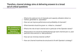 Strategic Channel Management in the telco industry | PDF